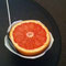 1/2 grapefruit (no sugar)