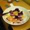 sad cabbage salad (hardly anything left to add to it)