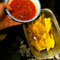 Herdez salsa & Trader Joe's flax chips