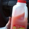 Swig o' Grapefruit juice (classy)