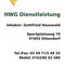 Visitenkarte *HWG*, Sebnitz