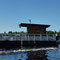 Floating Sauna. Kemijoki river. Rovaniemi.