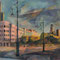 WV 1016, Gedächtniskirche, Berlin, 2014, 60x80cm,  Joahimsthaler Str./Kurfürstendamm+ Zoofenster