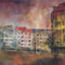 WV 278, Kaiserdamm, Berlin, 2003, 70x100cm, Kaiserdammbrücke (S)