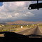 Langsam verlassen wir die Pampa westlich von Mendoza ...