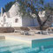Private Pool am Ferienhaus in Apulien bei Ceglie Messapica undOstuni 