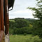 vue sur la vallée depuis la chambre 2