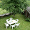 le jardin vu de la chambre 1