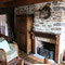 la cheminée de la chambre 1