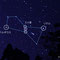 オリオン座とふたご座流星群（冬の星空）