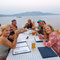 Our wonderful guests in Kalamos, Greek Ionian Islands 