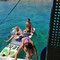 Girls on sup, Meganisi, Greek Ionian Islands 