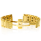Handgefertigtes Uhren-Armband in Gelbgold. Auf Kundenwunsch angefertigt, passend zur Armbanduhr Reverso von Jaeger LeCoultre. Goldschmiede OBSESSION Zürich und Wetzikon