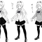ドラゴン制服図。あの体のラインにそった服はどうやって作られたのか気になる