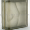 1919/8 Linear End Wave Wolke Sahara 2S Baun Brown Glasbaustein Gerader Linear Endstein  Linear Terminal  Terminale Lineaire  Terminal Lineal 19x19 Glass Blocks Zarte Farben Solaris glasbausteine glassteine glasbausteine-center.de Briques de verre  Glas Bl