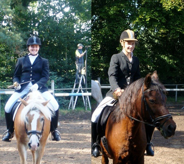 Ringreitturnier Kührstedt - Laura und Stina