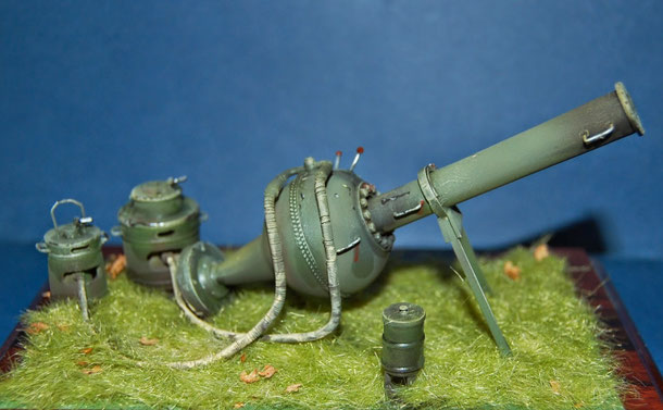 e questa è la mia ultima realizzazione: La bombarda maggiora del Regio Esercito Italiano 1915-1918. Scala 1/35