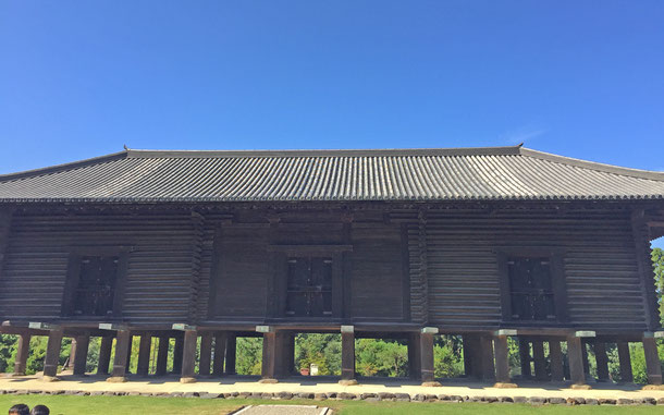 日本の世界遺産「古都奈良の文化財」構成資産のひとつ、正倉院