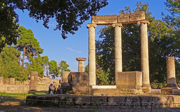 世界遺産「オリンピアの古代遺跡(ギリシア)」、フィリペイオン