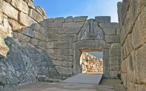 世界遺産「ミケーネとティリンスの古代遺跡群(ギリシア)」、ミケーネ獅子門