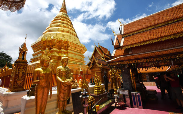 タイの世界遺産候補地「ラーンナー王国の首都チェンマイの建造物群・遺跡群及び文化的景観」の構成資産、ワット・プラ・タート・ドイ・ステープ