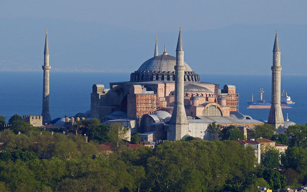 トルコの世界遺産「イスタンブール歴史地区」、アヤ・ソフィア