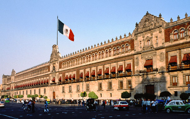 世界遺産「メキシコシティ歴史地区とソチミルコ(メキシコ)」、国立宮殿