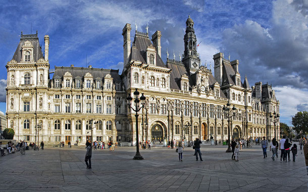 フランスの世界遺産「パリのセーヌ河岸」、パリ市庁舎