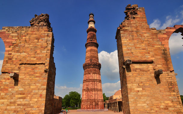 世界遺産「デリーのクトゥブ・ミナールとその建造物群（インド）」、クトゥブ・ミナール