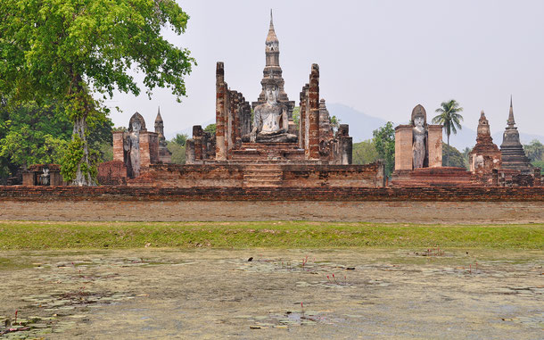 世界遺産「歴史都市スコータイと周辺の古代都市群（タイ）」、ワット・マハタート