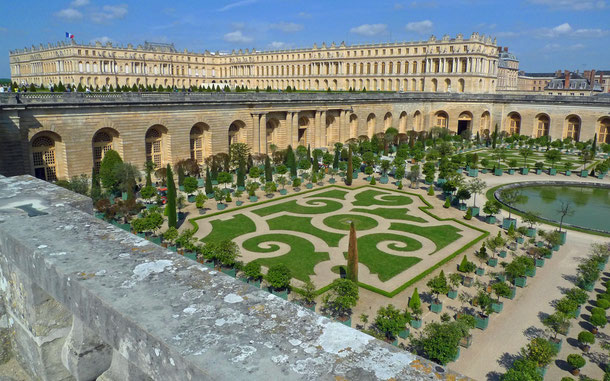 世界遺産「ベルサイユの宮殿と庭園(フランス)」、ベルサイユ宮殿