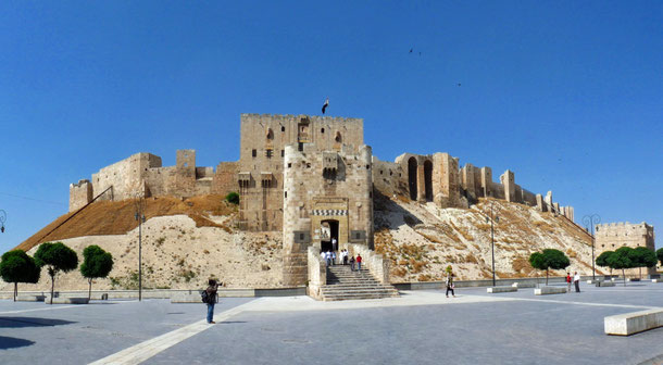 世界遺産「古代都市アレッポ（シリア）」、アレッポ城