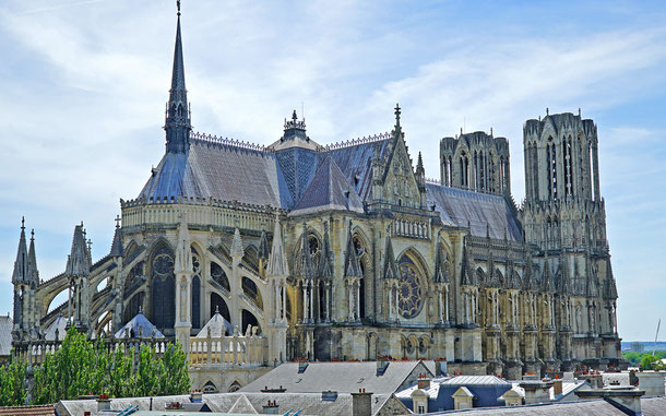 世界遺産「ランスのノートル・ダム大聖堂、サン・レミ旧大修道院及びトー宮殿(フランス)」、ランスのノートル・ダム大聖堂