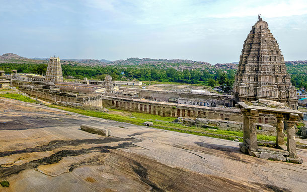 世界遺産「ハンピの建造物群（インド）」、ヴィルパークシャ寺院