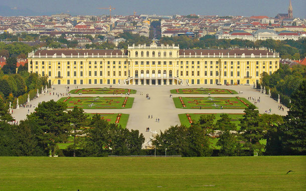 世界遺産「シェーンブルン宮殿と庭園群（オーストリア）」