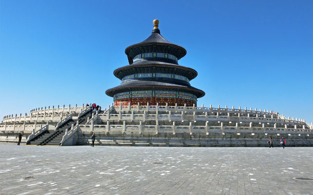 世界遺産「天壇:北京の皇帝の廟壇(中国)」、天壇公園の祈年殿
