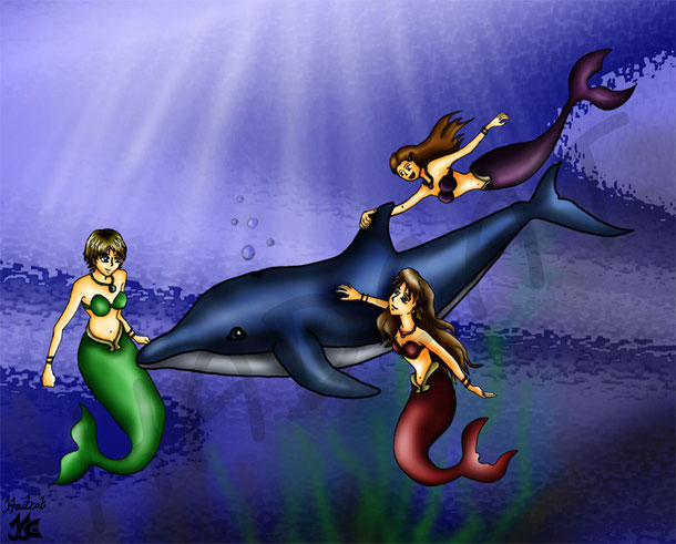 Hadcat fantasy mermaids