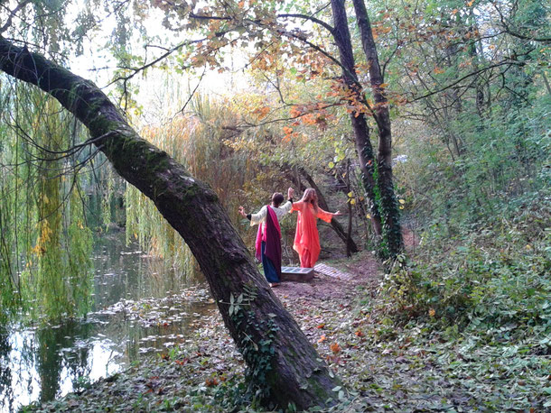 Jess Nightingale et Drachin von Terra_Shamane She, Les Dames du Lac_photo Micheline Reboulleau 11/11/2014