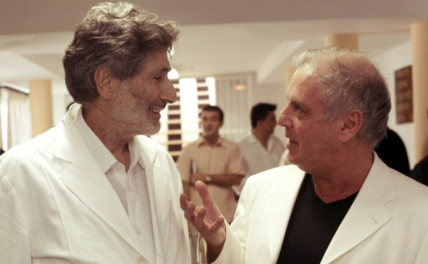 Edward Said (links) und Daniel Barenboim (rechts). Lizenziert unter CC0