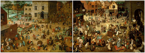 Pieter Bruegel (1525-1569) lässt es wimmeln (Lizenzen gemeinfrei)