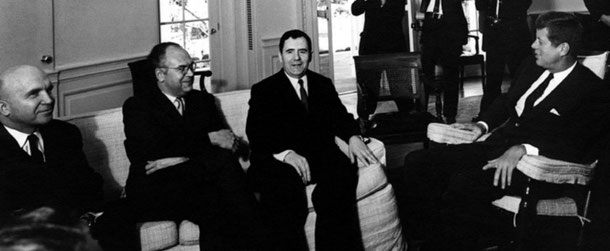 White House - The John F. Kennedy Presidential Library and Museum, Boston. Licensed under Public Domain