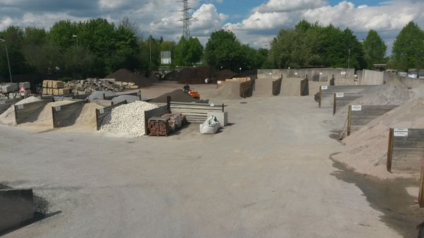 Baustofflager, Betriebsgelände S. Pahlke