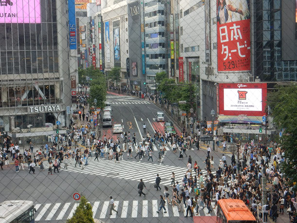 Kreuzung in Shibuya