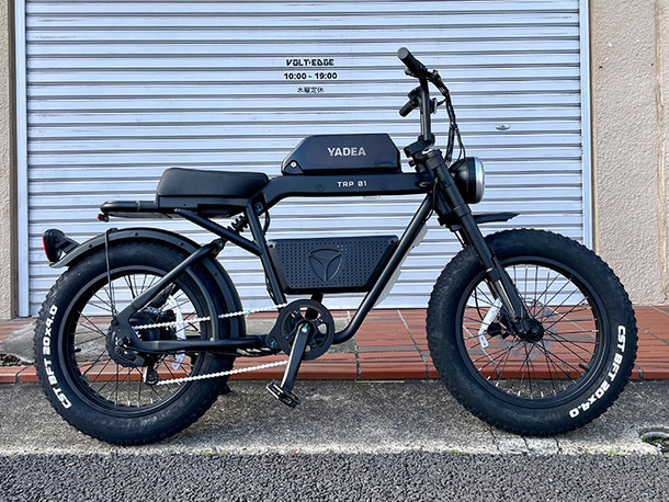 YADEA TRP-01 電動アシスト自転車 外観