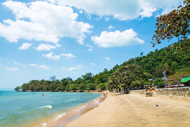 Strand in Kep Kambodscha