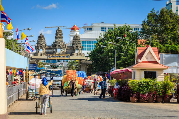 Grenzübergang Poipet - Aranyaprathet