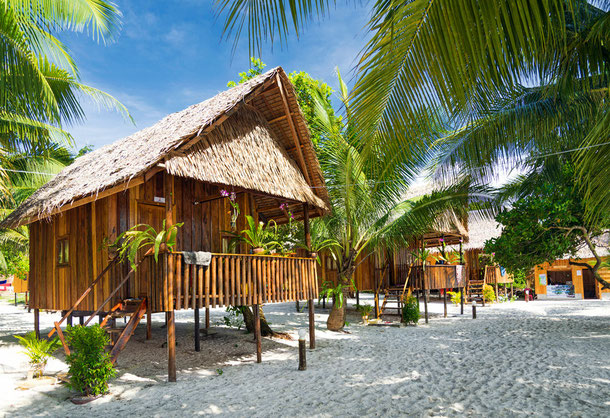 Bungalows am Strand, Sihanoukville