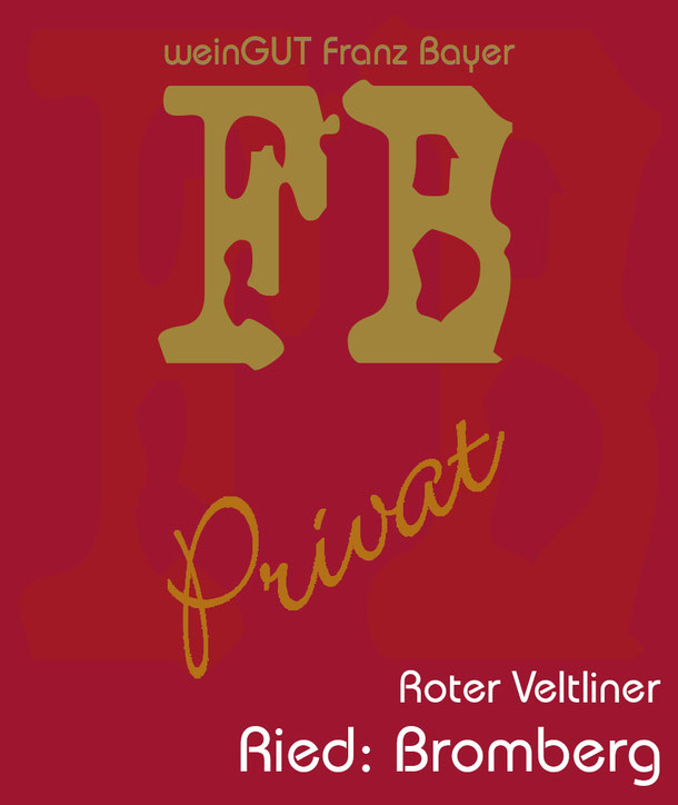 Roter Veltliner Bromberg Privat Reserve Königsbrunn am Wagram Weingut Franz Bayer