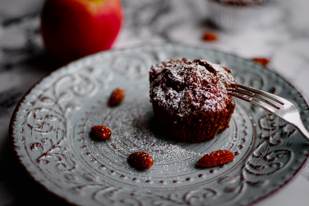 Apfel Mandel Muffins - yummykitchen