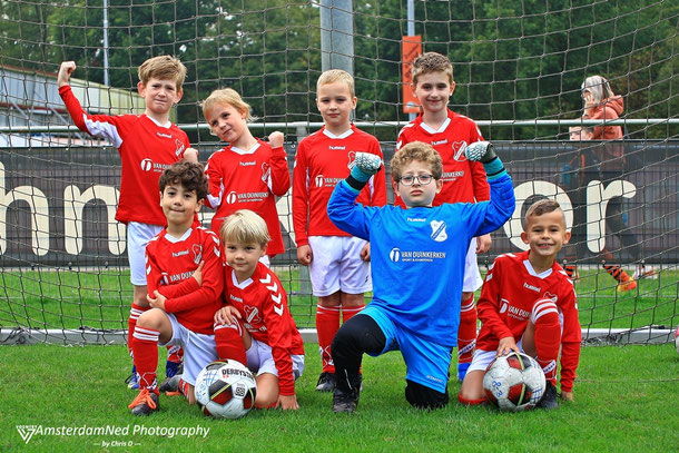 Het team van vv Hoevelaken JO08-3    2022-2023